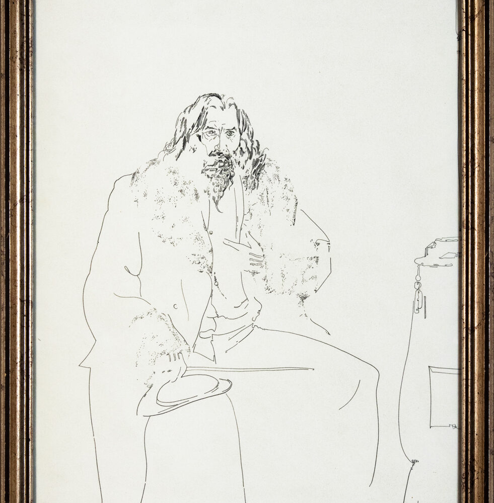 Herbert Beerbohm-Tree as Svengali in Trilby, 1895
