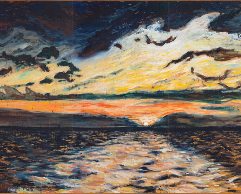 Sunset/Lake Winnipeg