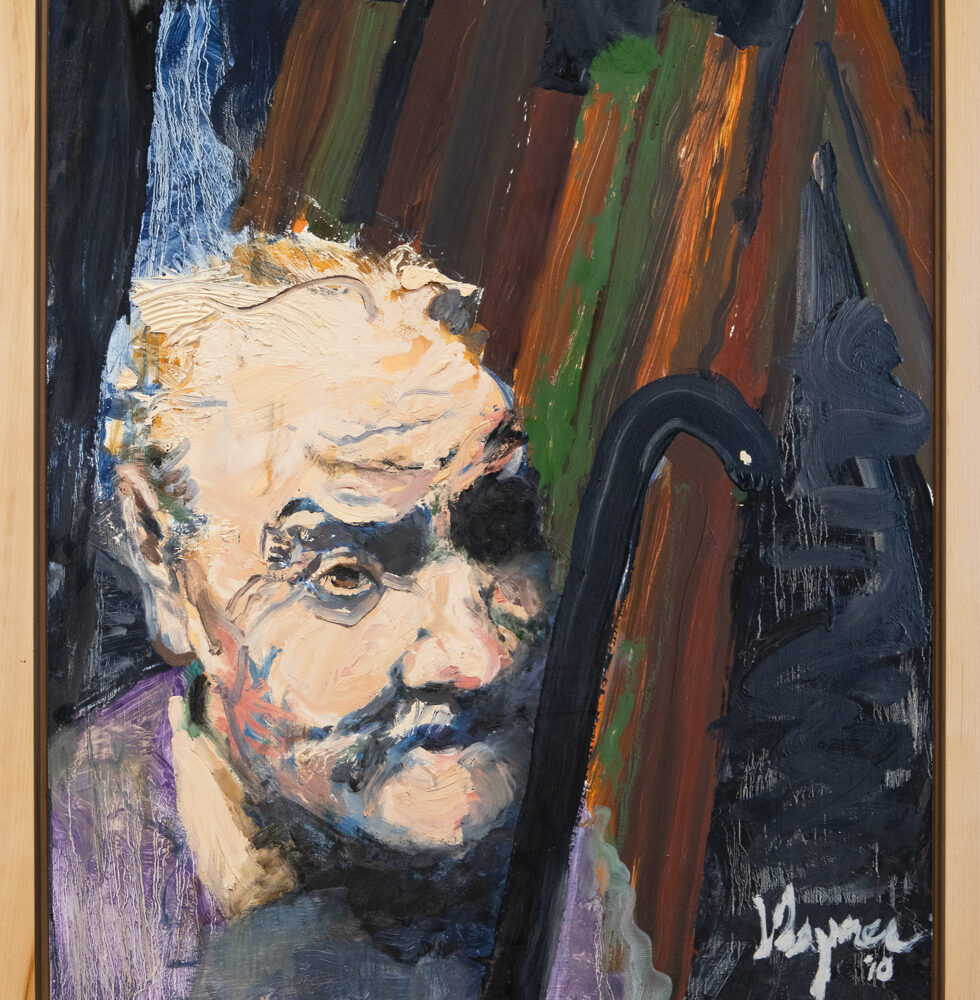 Raising Cane (Self Portrait)