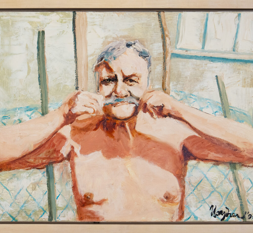 In the Playpen (Self Portrait #11)