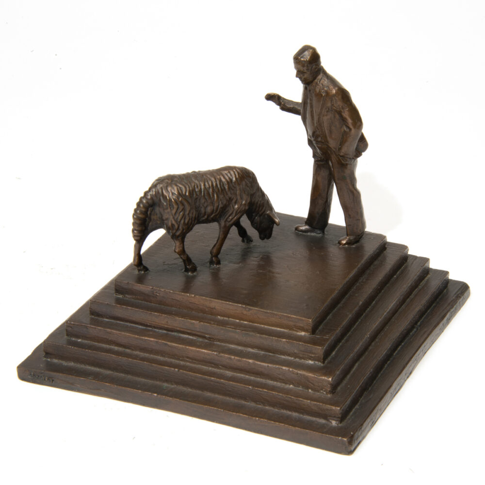 Untitled (man with sheep)