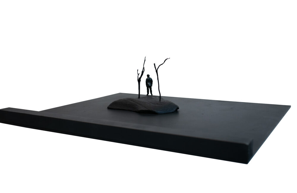 Untitled (man on island)