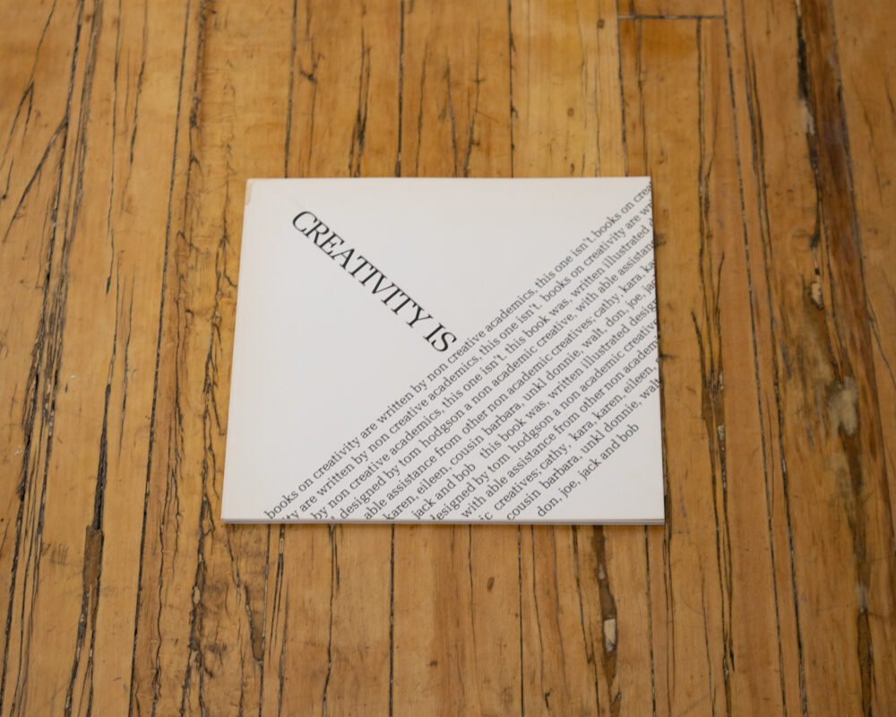 Tom Hodgson: Creativity Is