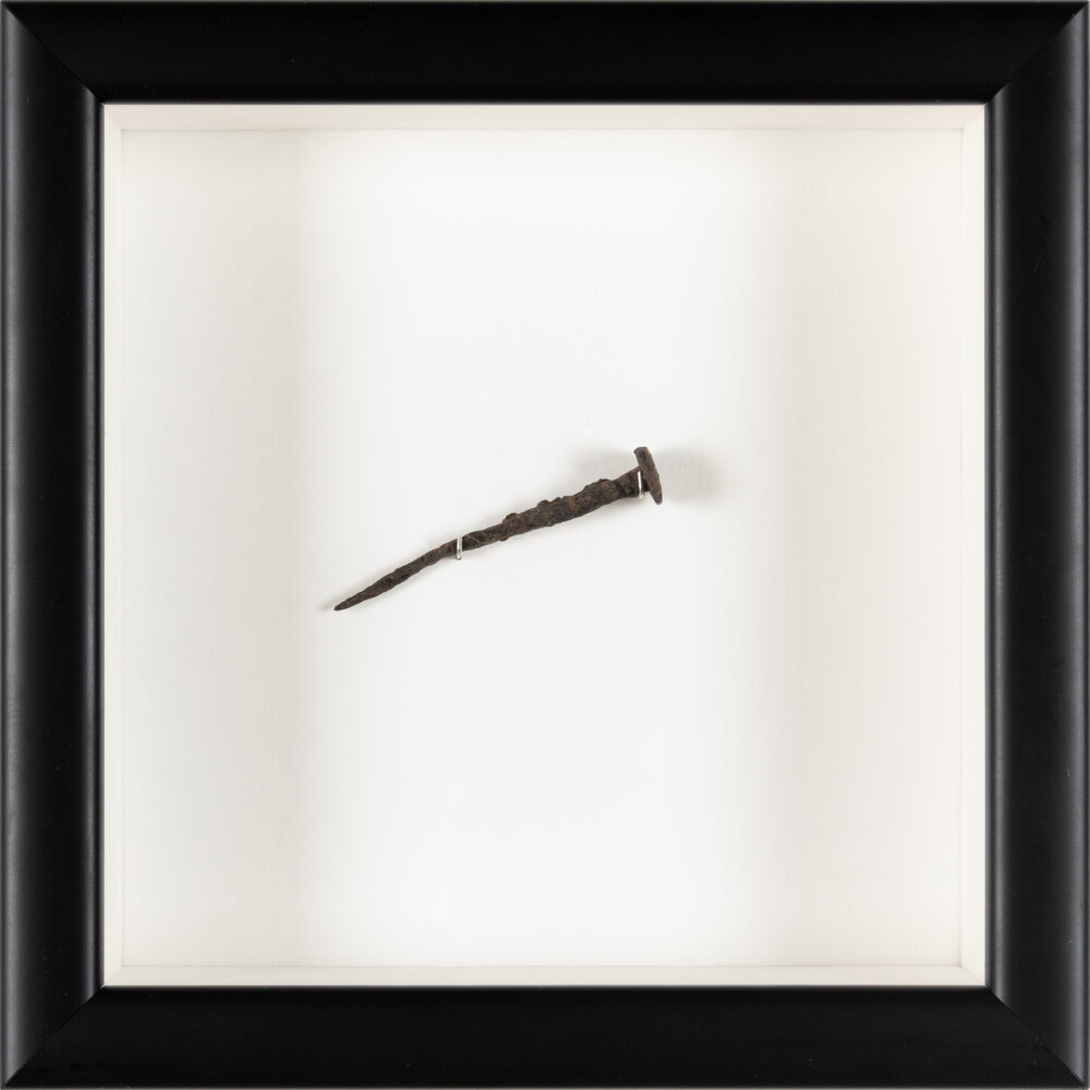 Authentic Artifact Roman nail of Inchtuthil 33A.D. Discovered 1961 Inchtuthil Greece