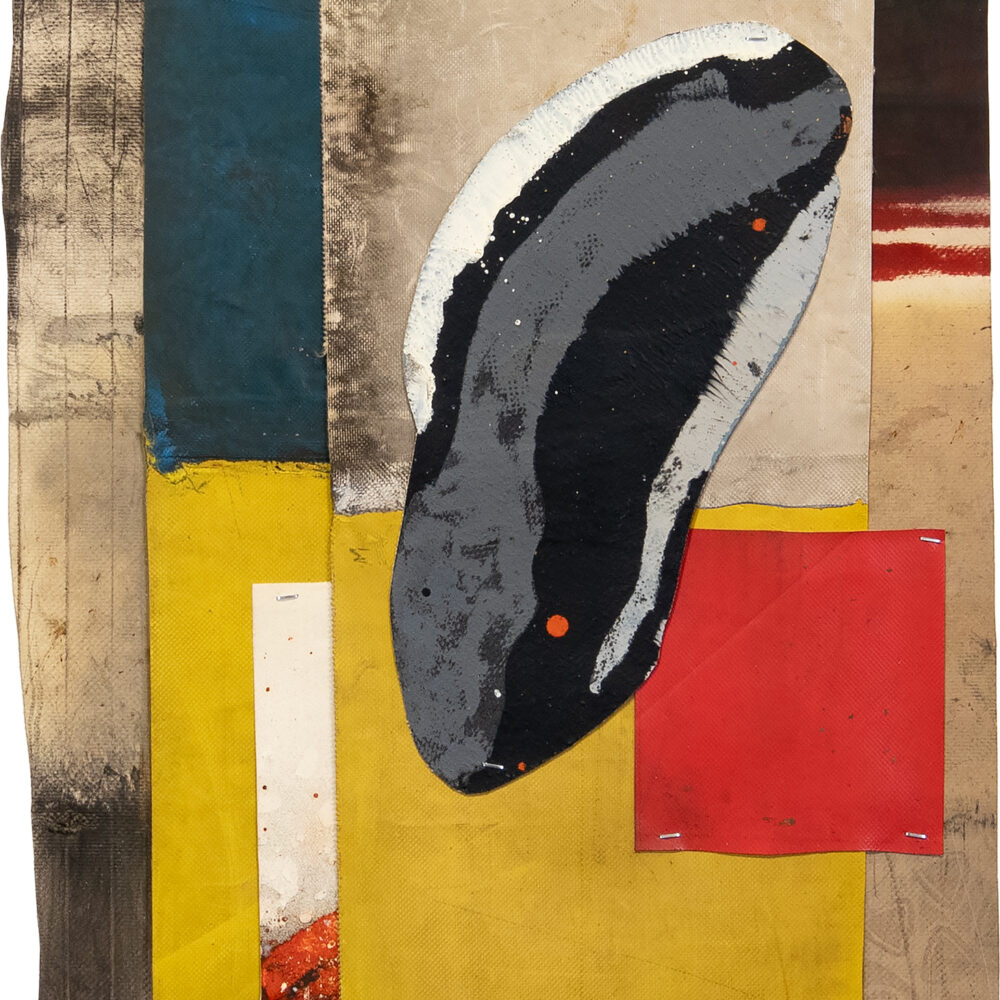 Slipper With Red Square