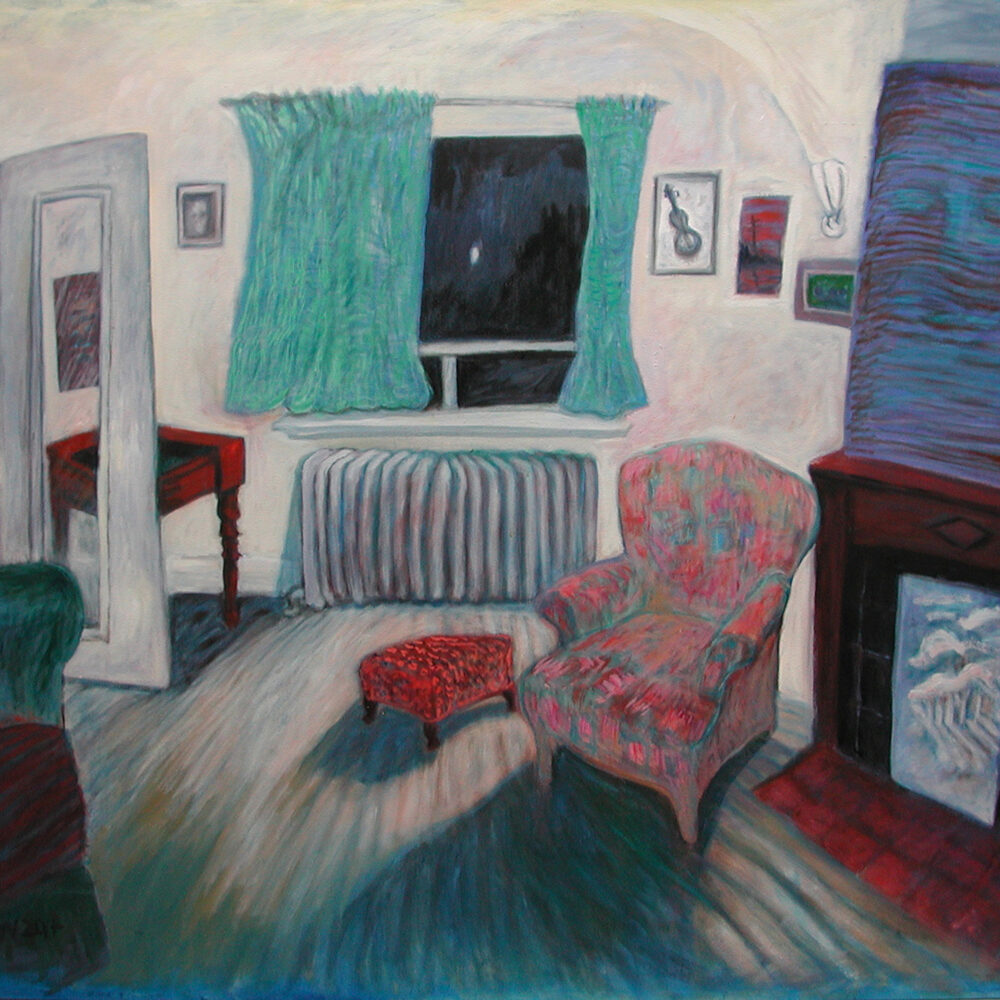 Interior, Chair, Painting