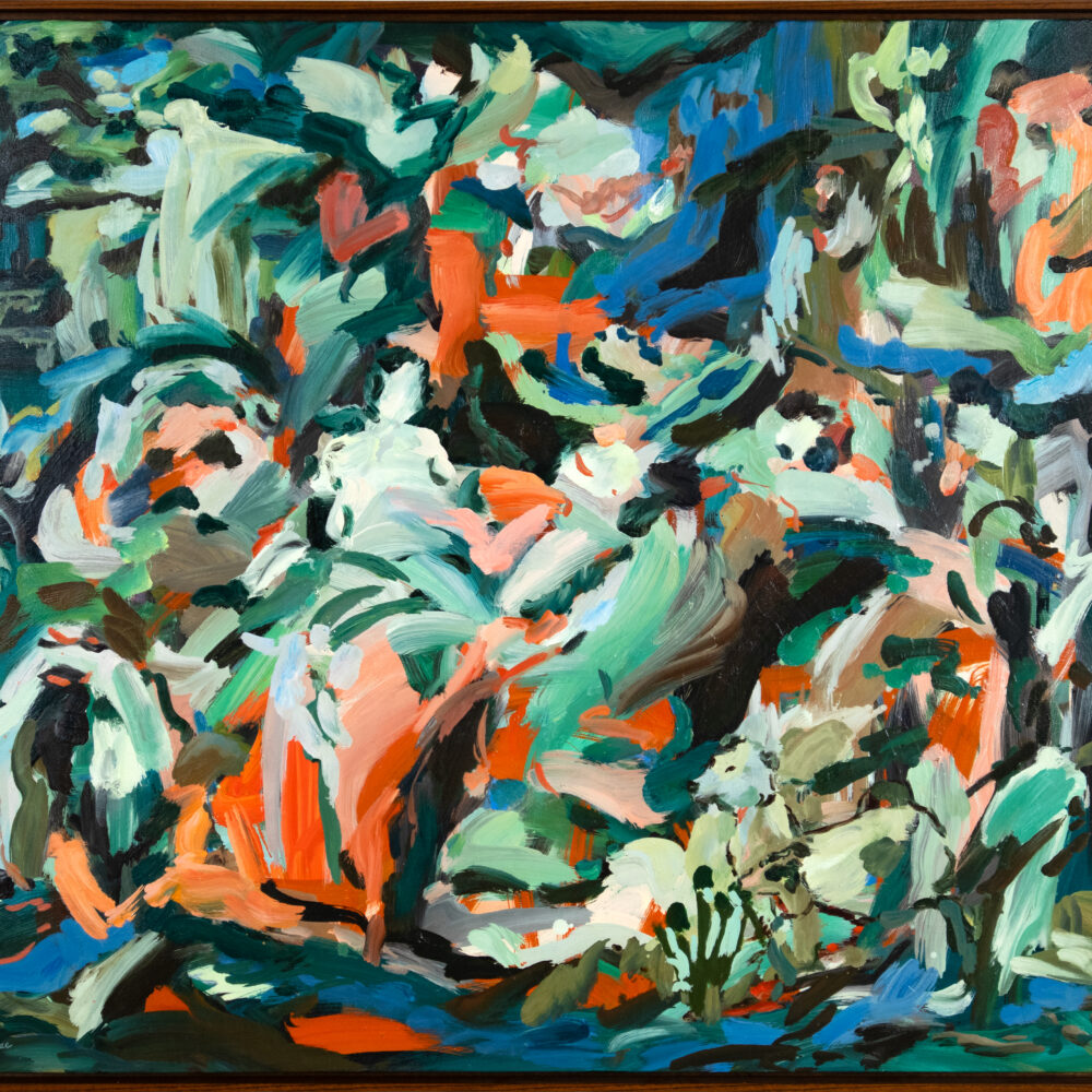 Femme Aux Amis